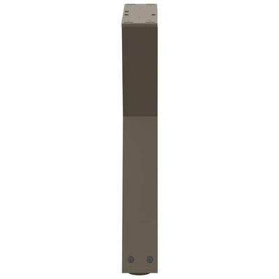 Sohvapöydän jalat 2 kpl Natural Steel 38x(42-43,3) cm Teräs