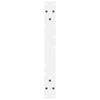 Sohvapöydän jalat 2 kpl Valkoinen 50x(42-43,3) cm Teräs