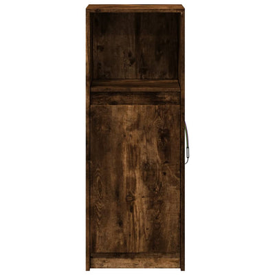 Savutammi senkki led-valoilla Rachelle 38x34x100cm (puinen)