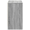 TV-taso LED-valoilla harmaa Sonoma 91x34x61 cm tekninen puu