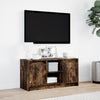 TV-taso LED-valoilla savutammi 100x34x50 cm tekninen puu