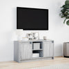 TV-taso LED-valoilla harmaa Sonoma 100x34x50 cm tekninen puu