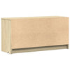 TV-taso LED-valoilla Sonoma-tammi 100x34x50 cm tekninen puu