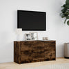 TV-taso LED-valoilla savutammi 100x34x50 cm tekninen puu