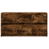 TV-taso LED-valoilla savutammi 100x34x50 cm tekninen puu