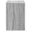 TV-taso LED-valoilla harmaa Sonoma 100x34x50 cm tekninen puu