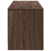 TV-taso LED-valoilla ruskea tammi 165x34x40 cm tekninen puu