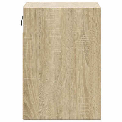 TV-seinäkaapit LED-valoilla 2 kpl Sonoma-tammi 41x31x45 cm