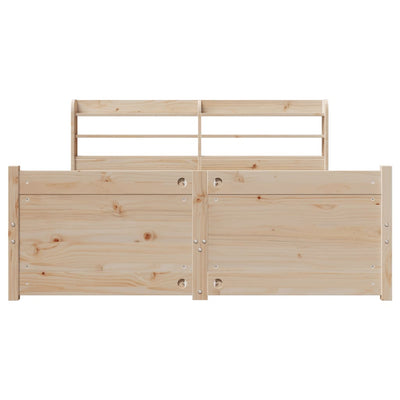 Sängynrunko päätylevyllä Alcipe 120x200cm (mänty)