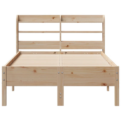 Sängynrunko ilman patjaa 75x190 cm täysi mänty