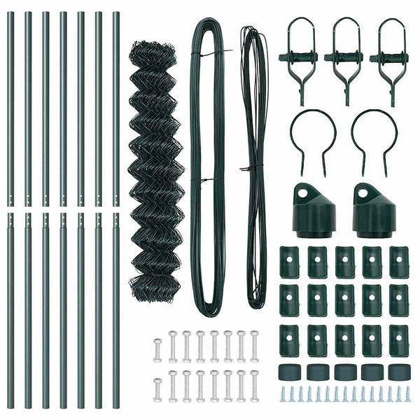 Ketjuaita Maapohjakorjaus 10 x 1,2 m PVC-pinnoitettu teräs