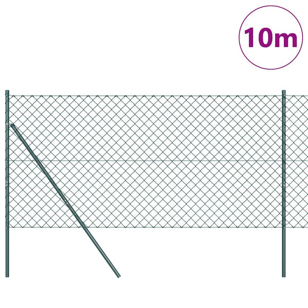 Ketjuaita Maapohjakorjaus 10 x 1,2 m PVC-pinnoitettu teräs