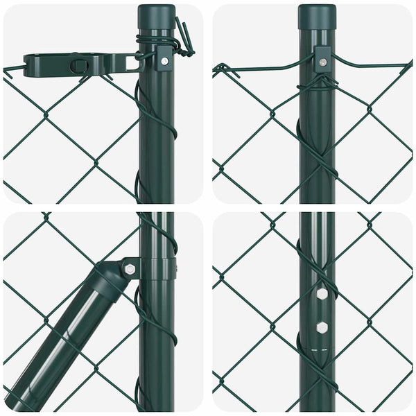 Ketjuaita Maapohjakorjaus 25 x 1,2 m PVC-pinnoitettu teräs
