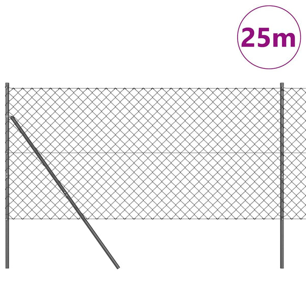 Ketjuaita Maapohjakorjaus 25 x 1,2 m PVC-pinnoitettu teräs
