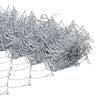 Ketjuaita Maapohjakorjaus 25 x 0,4 m Galvanoitu teräs Hopea
