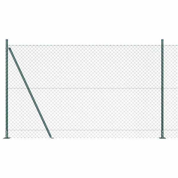 Ketjuaidalla betoni perusteella 10 x 1,5 m Vihreä Verkko