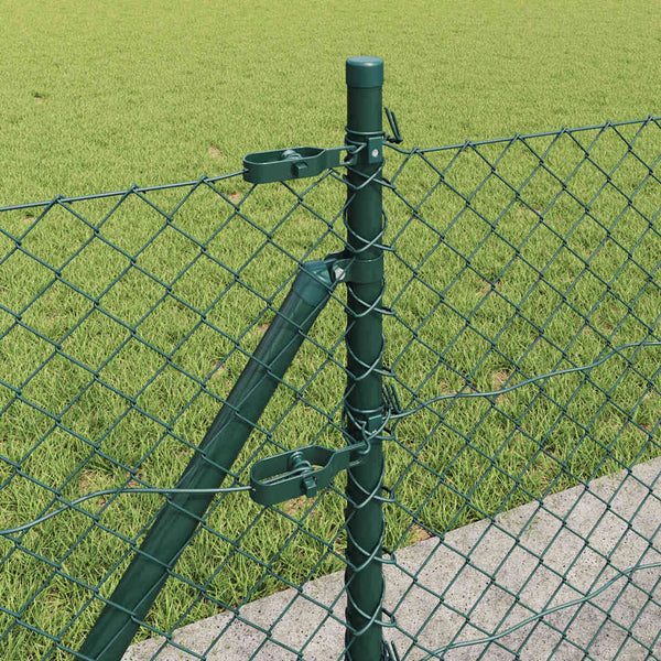 Ketjuaidalla betoni perusteella 25 x 0,4 m Vihreä Verkko