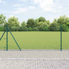 Ketjuaidalla betoni perusteella 1 x 25 m PVC-pinnoitettu teräs