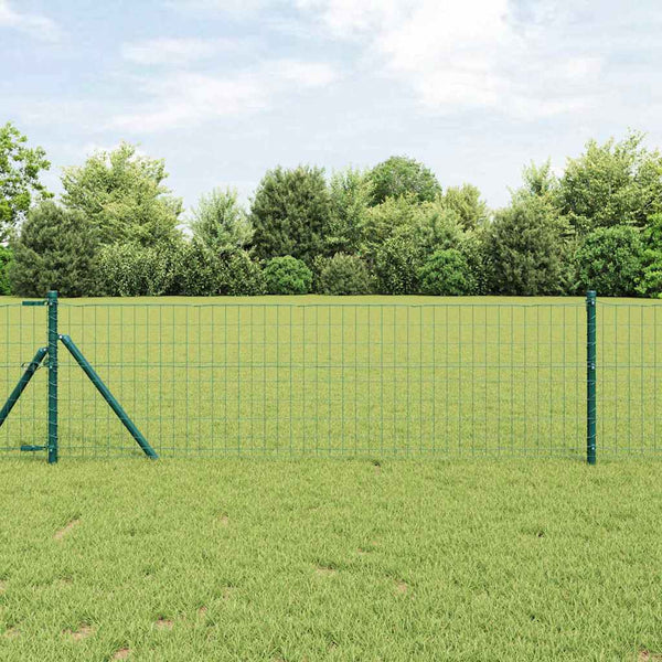 Euro-aidan maaperäkiinnitys 10 x 0,8 m PVC-pinnoitettu teräs