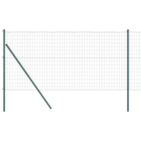 Euro-aidan maaperäkiinnitys 10 x 1,4 m PVC-pinnoitettu teräs