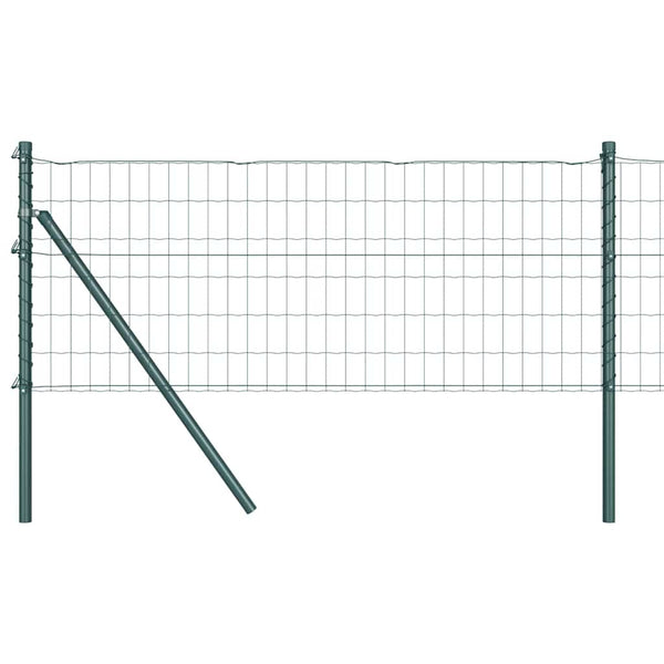 Euro-aidan maaperäkiinnitys 10 x 0,8 m PVC-pinnoitettu teräs