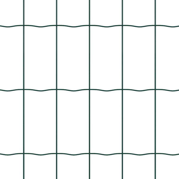 Euro-aidan maaperäkiinnitys 10 x 1 m PVC-pinnoitettu teräs