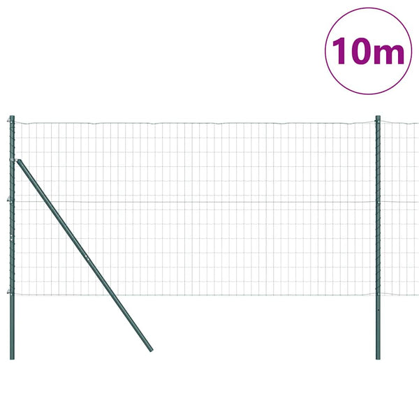 Euro-aidan maaperäkiinnitys 10 x 1,2 m PVC-pinnoitettu teräs