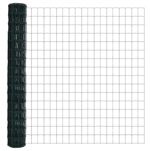 Euro-aidan maaperäkiinnitys 10 x 1,5 m PVC-pinnoitettu teräs