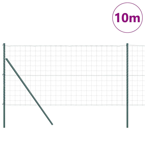 Euro-aidan maaperäkiinnitys 10 x 1,2 m PVC-pinnoitettu teräs