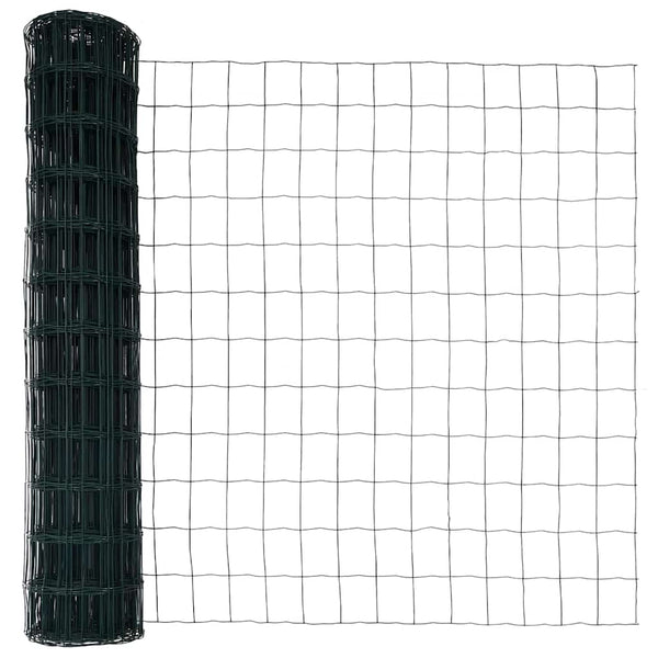 Euro-aidan maaperäkiinnitys 25 x 1 m PVC-pinnoitettu teräs