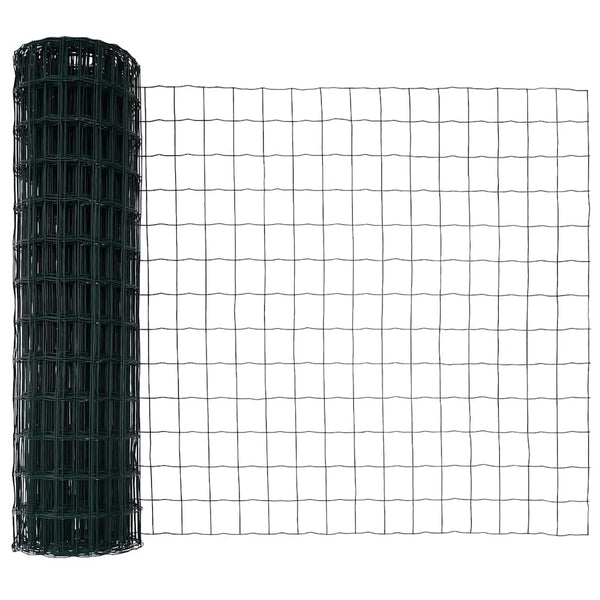 Euro-aidan maaperäkiinnitys 10 x 1 m PVC-pinnoitettu teräs