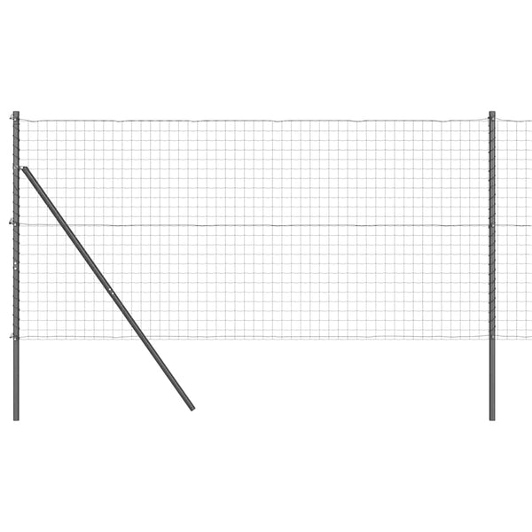 Euro-aidan maaperäkiinnitys 10 x 1 m PVC-pinnoitettu teräs