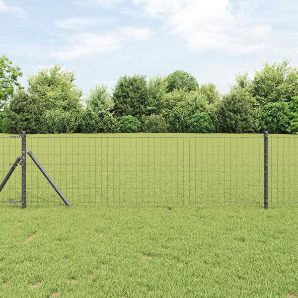 Euro-aidan maaperäkiinnitys 10 x 0,4 m PVC-pinnoitettu teräs