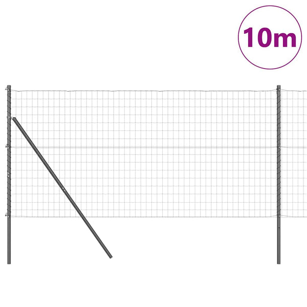 Euro-aidan maaperäkiinnitys 10 x 1,2 m PVC-pinnoitettu teräs