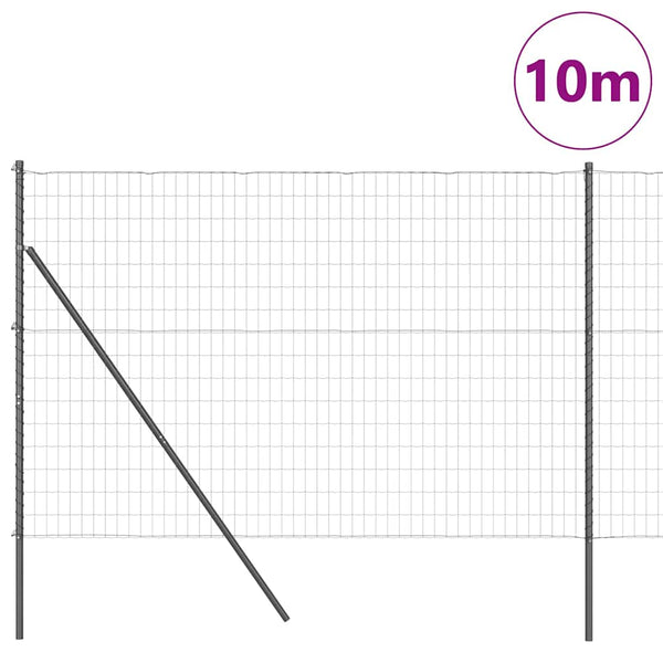 Euro-aidan maaperäkiinnitys 10 x 1,5 m PVC-pinnoitettu teräs