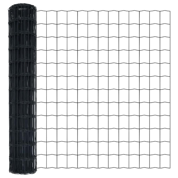 Euro-aidan maaperäkiinnitys 10 x 1,4 m PVC-pinnoitettu teräs