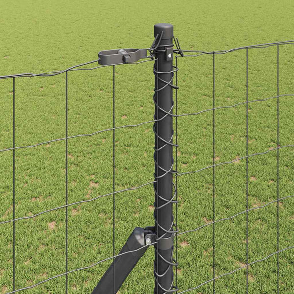 Euro-aidan maaperäkiinnitys 10 x 1,5 m PVC-pinnoitettu teräs