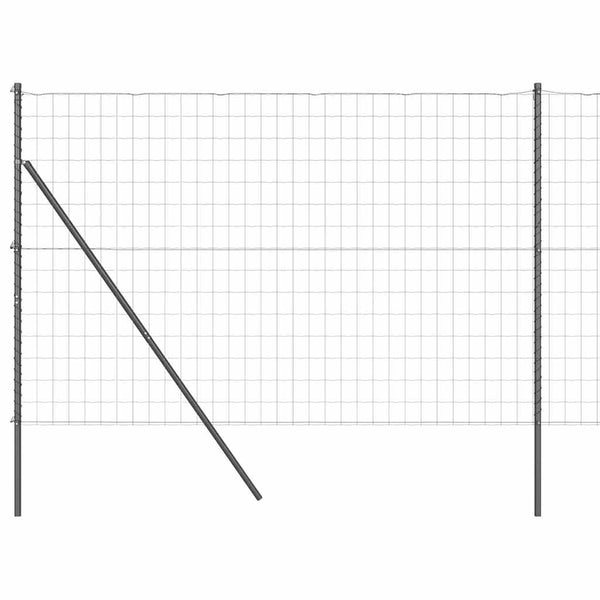 Euro-aidan maaperäkiinnitys 10 x 1,5 m PVC-pinnoitettu teräs