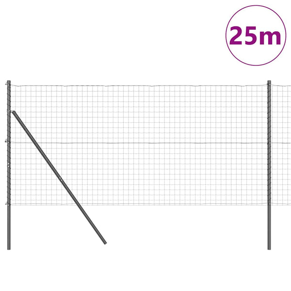 Euro-aidan maaperäkiinnitys 25 x 1,2 m PVC-pinnoitettu teräs