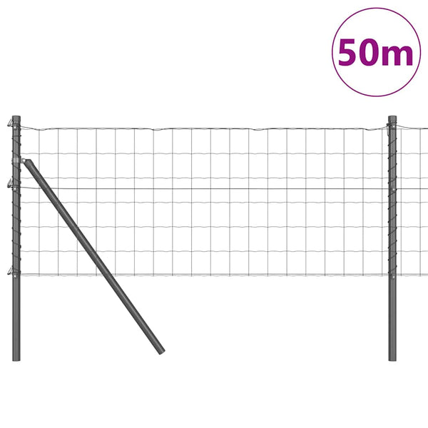 Euro-aidan maaperäkiinnitys 50 x 0,4 m PVC-pinnoitettu teräs