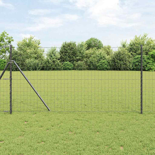 Euro-aidan maaperäkiinnitys 10 x 1,2 m PVC-pinnoitettu teräs