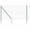 Euroaita Piikeillä 25 x 1,2 m PVC-pinnoitettu teräs Vihreä