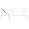 Euroaita Piikeillä 25 x 0,4 m PVC-pinnoitettu teräs Vihreä