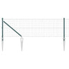 Euroaita Piikeillä 50 x 0,6 m PVC-pinnoitettu teräs Vihreä