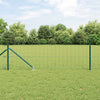 Euroaita Piikeillä 50 x 0,4 m PVC-pinnoitettu teräs Vihreä