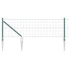 Euroaita Piikeillä 50 x 0,4 m PVC-pinnoitettu teräs Vihreä