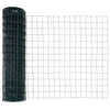 Euroaita Piikeillä 10 x 1,4 m PVC-pinnoitettu teräs Vihreä