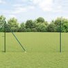 Euroaita Piikeillä 10 x 1,5 m PVC-pinnoitettu teräs Vihreä