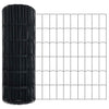 Euroaita Piikeillä 25 x 0,6 m PVC-pinnoitettu teräs Harmaa