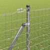 Ulkoilma-Euroaita piikkien kanssa 10 x 1,5 m Galvanoitu teräs